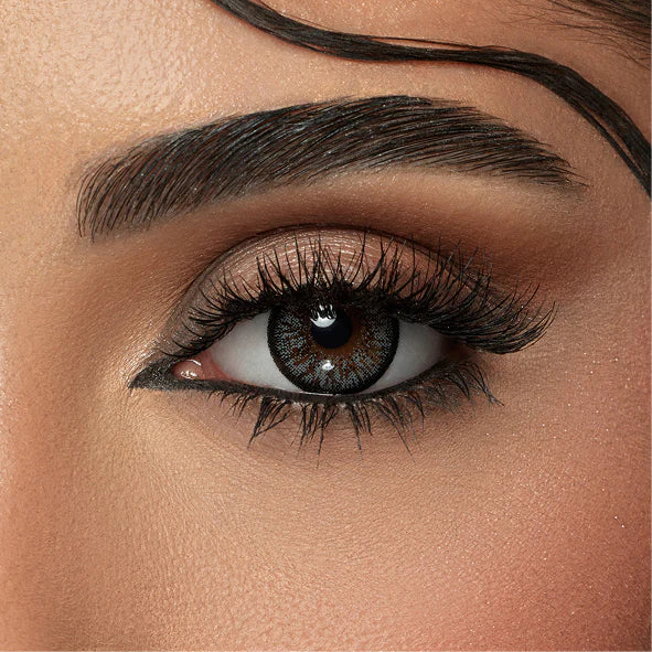 Amara Color Contact Lenses - Charcoal Gray