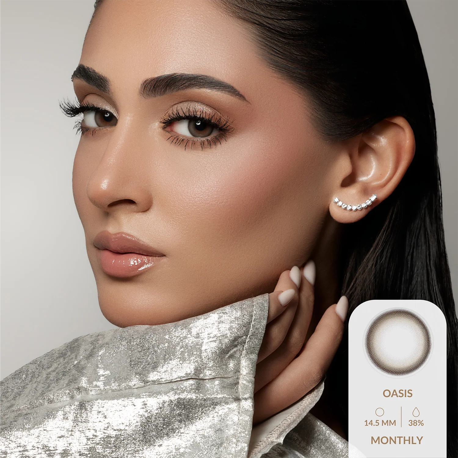 Amara Color Contact Lenses - Oasis