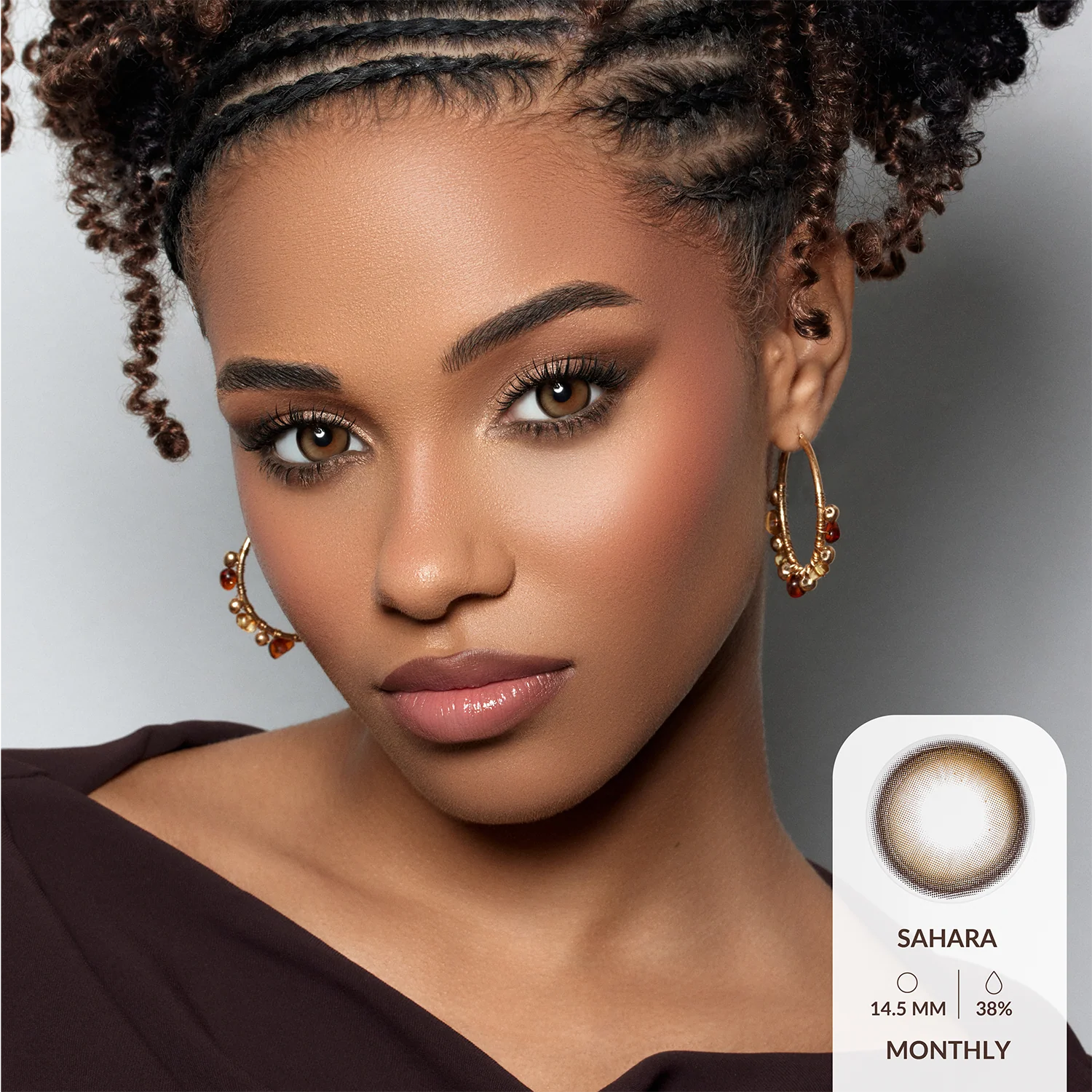 Amara Color Contact Lenses - Sahara