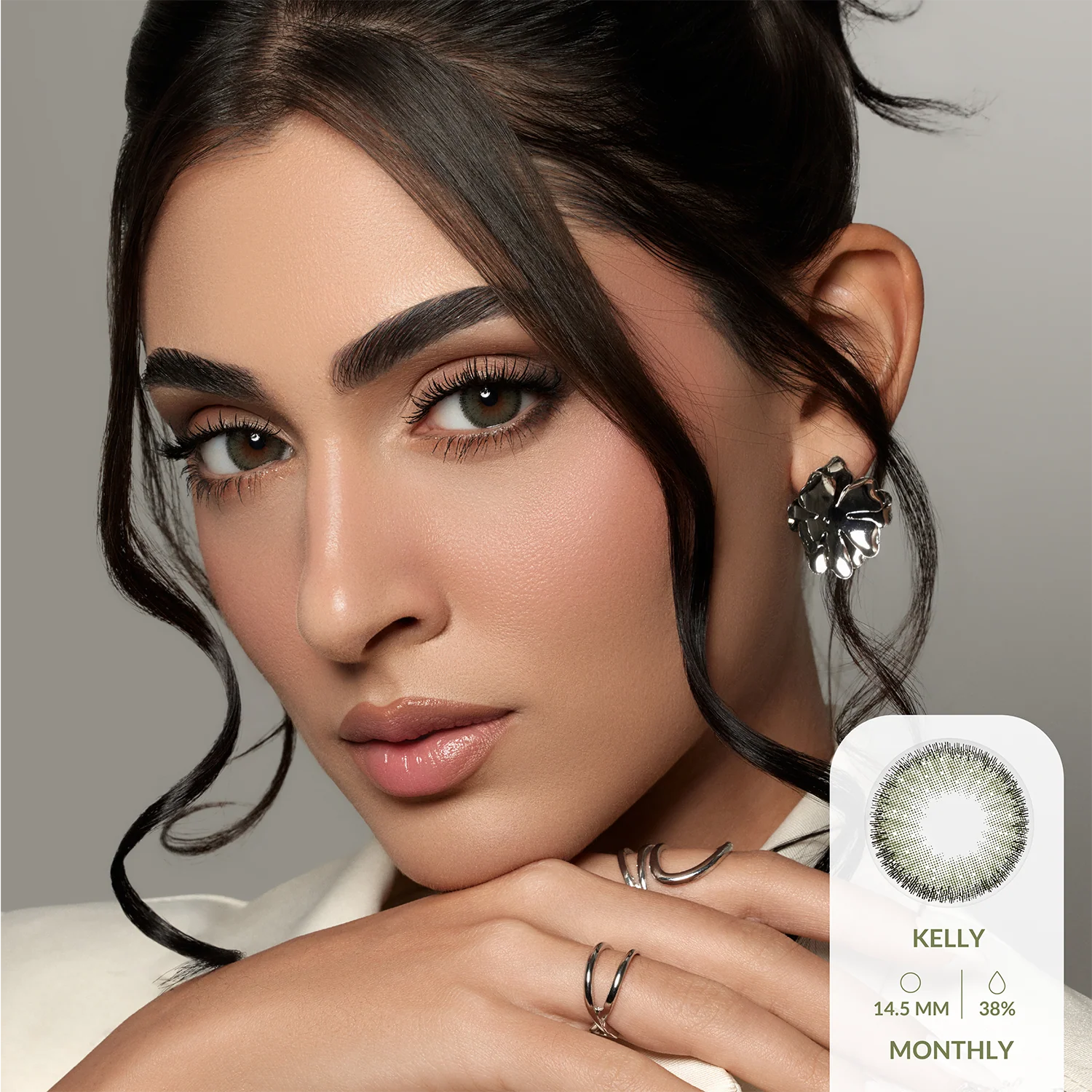 Amara Color Contact Lenses - Kelly