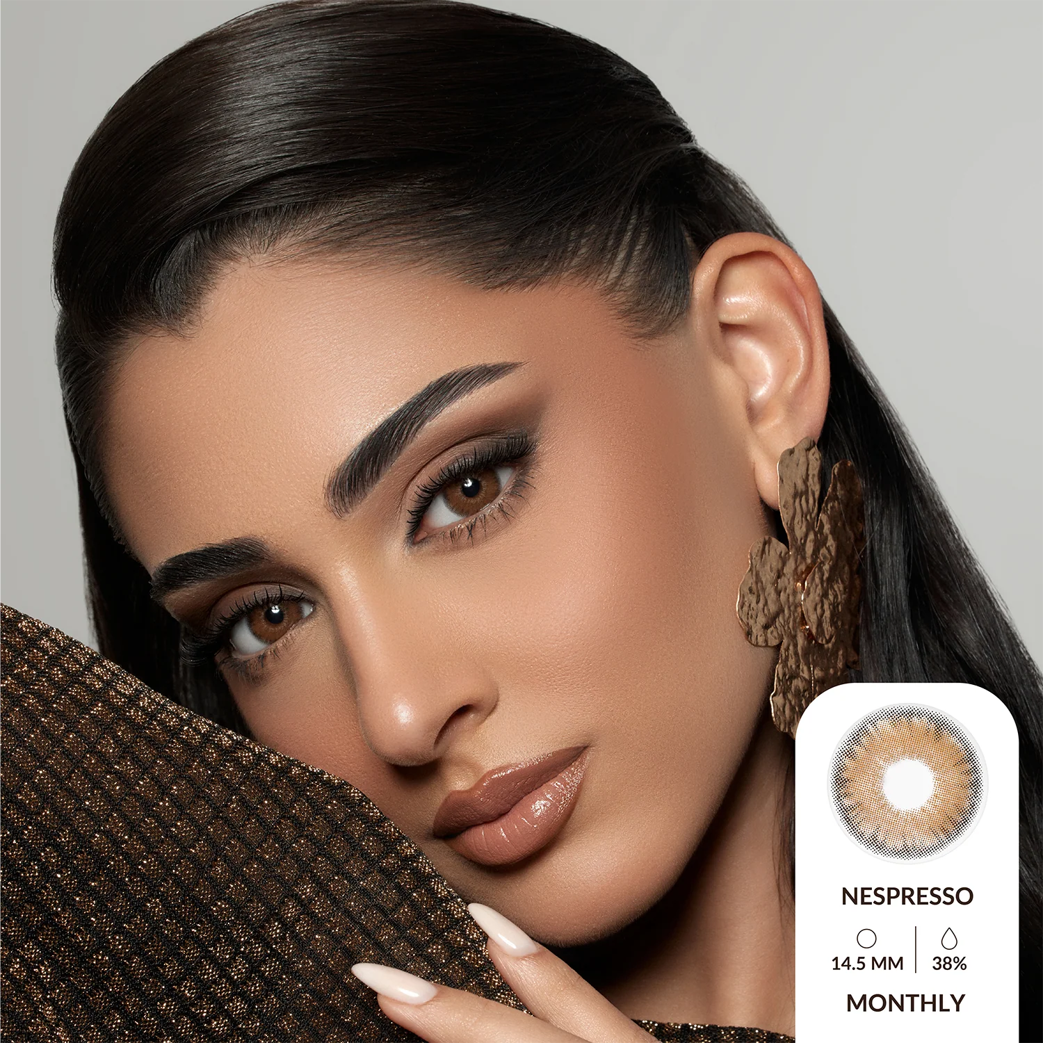 Amara Color Contact Lenses - Nespresso