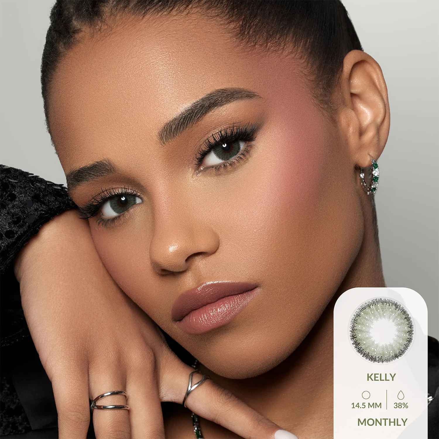 Amara Color Contact Lenses - Kelly