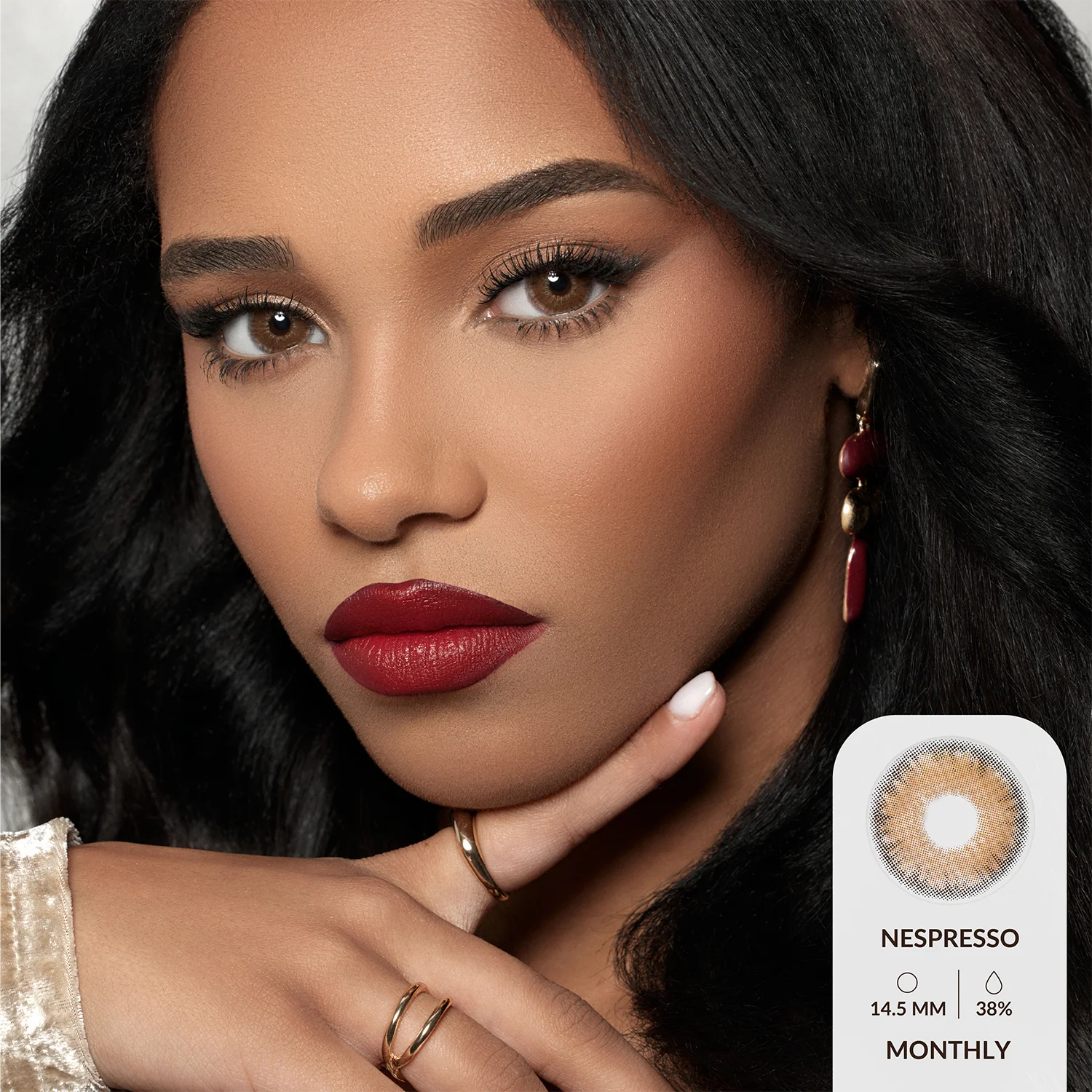 Amara Color Contact Lenses - Nespresso